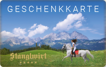 Horse riding gift card